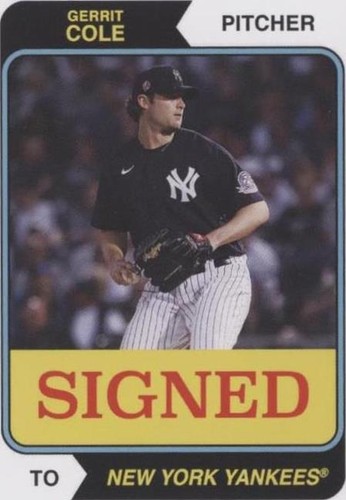 2020 Topps Throwback Thursday #TBT - Gerrit Cole #49