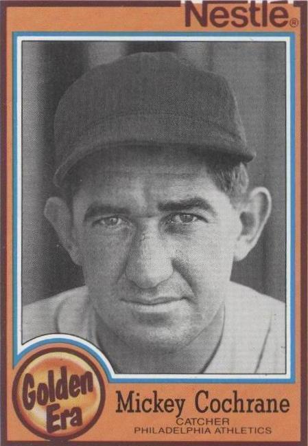 1987 Topps Nestlé All-Time Dream Team - Mickey Cochrane #8