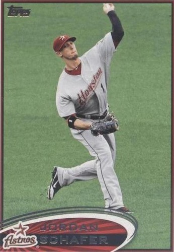 2012 Topps - Jordan Schafer #428