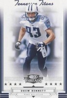2006 Donruss Threads Drew Bennett #94