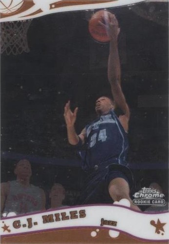 2005-06 Topps Chrome - C.J. Miles #184