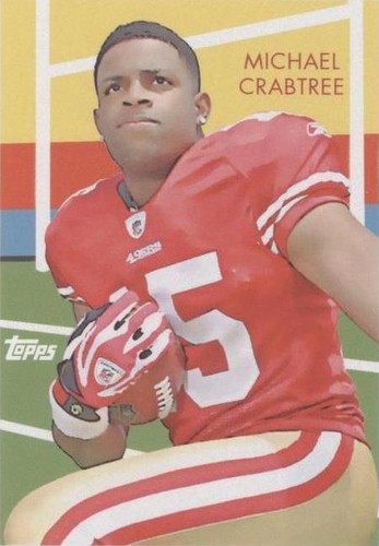 2009 Topps Michael Crabtree #87