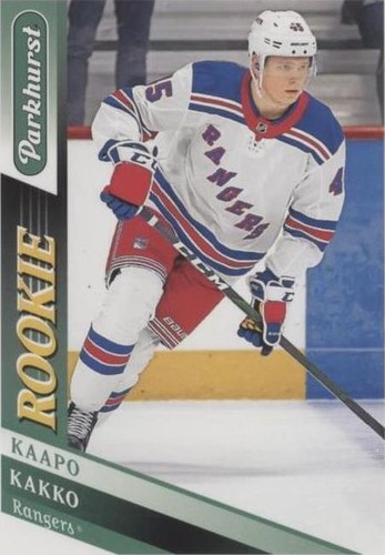 2021-22 Upper Deck Parkhurst Hockey Card - #186 Kaapo Kakko