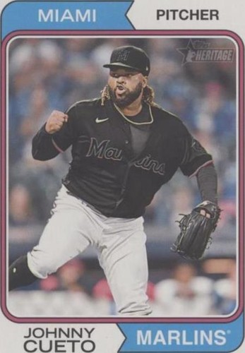2023 Topps Heritage - Johnny Cueto #109