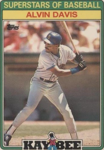 1988 Topps Kay Bee Toys Superstars of Baseball - Alvin Davis #6