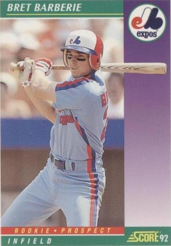 1992 Score - Bret Barberie #419