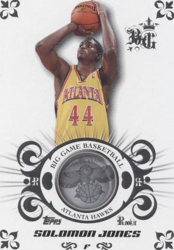 2006-07 Topps Big Game - Solomon Jones #99
