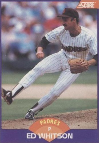 1989 Score - Ed Whitson #329