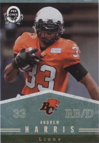 2014 Upper Deck CFL Andrew Harris #2