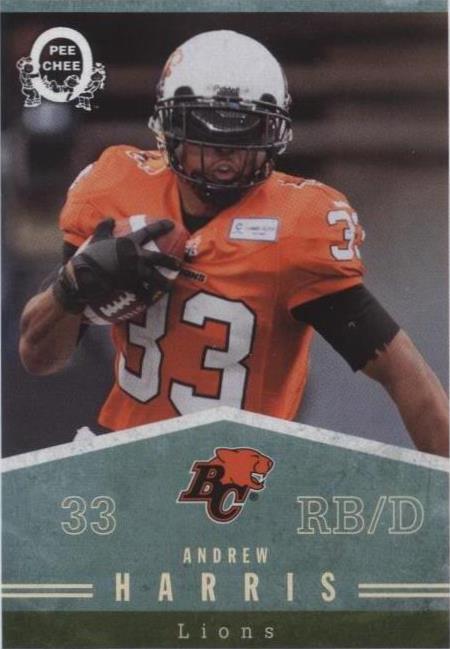 2014 Upper Deck CFL Andrew Harris #2