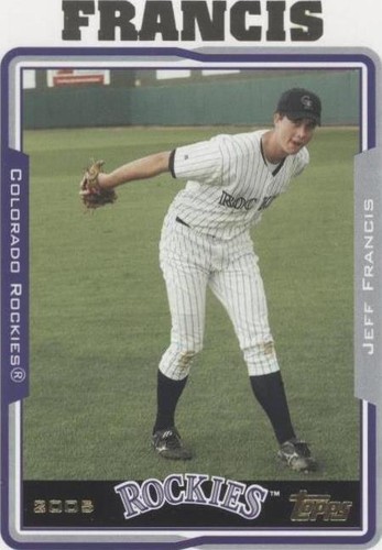 2005 Topps - Jeff Francis #578