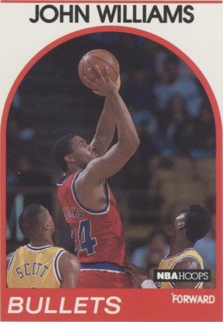 1989 - 90 NBA Hoops - 约翰·威廉姆斯 #254
