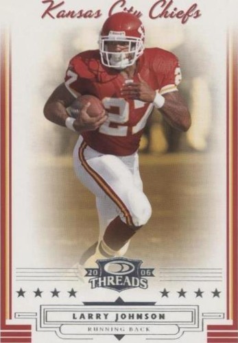 2006 Donruss Threads Larry Johnson #16
