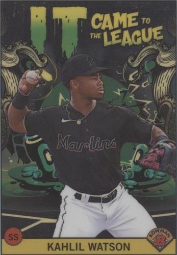 2022 Bowman Chrome - Kahlil Watson #ICFL-4