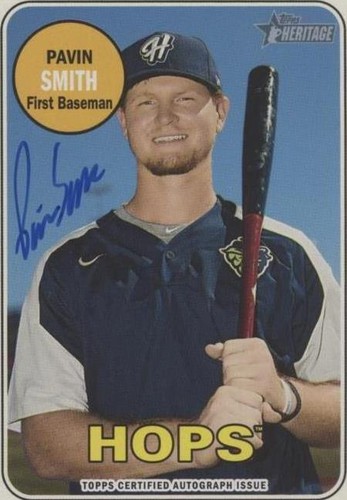 2018 Topps Heritage Minor League Edition - Pavin Smith #ROA-PS