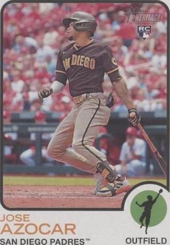 2022 Topps Heritage High Number - Jose Azocar #535