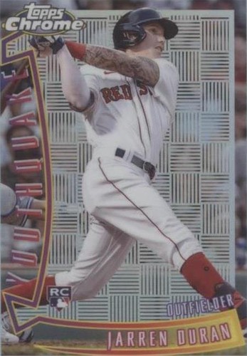 2022 Topps Chrome Sonic - Jarren Duran #YQ-10