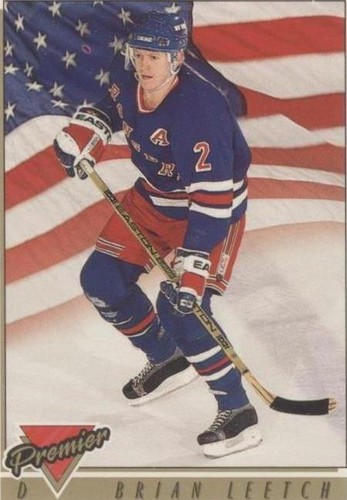 1993-94 Topps Premier - Brian Leetch #505