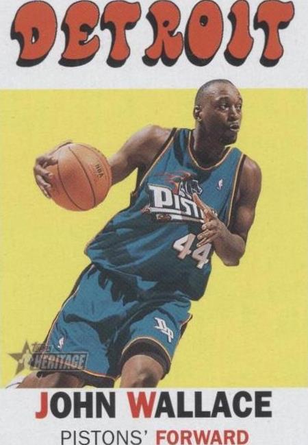Topps Heritage 2000-01 - John Wallace #196