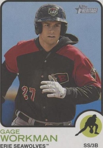 2022 Topps Heritage Minor League Edition - Gage Workman #157