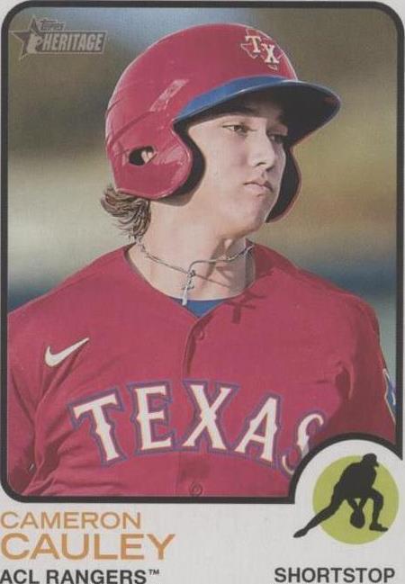 2022 Topps Heritage Minor League Edition - Cameron Cauley #199