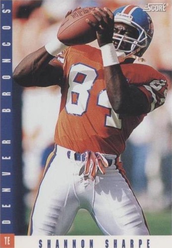 1993 Score Shannon Sharpe #154