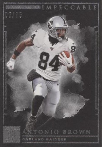 2019 Panini Impeccable Antonio Brown #48