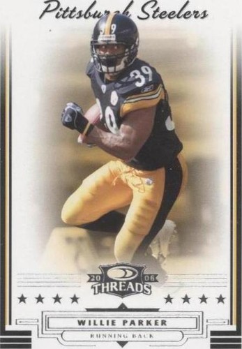 2006 Donruss Threads Willie Parker #121
