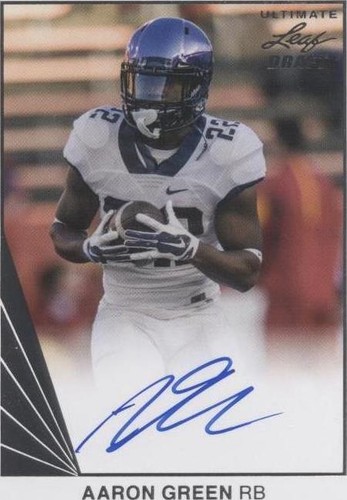 2016 Leaf Ultimate Draft Aaron Green #BA-AG1