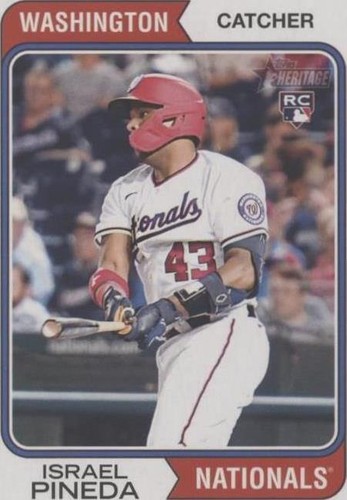 2023 Topps Heritage - Israel Pineda #259