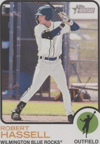 2022 Topps Heritage Minor League Edition - Robert Hassell #111