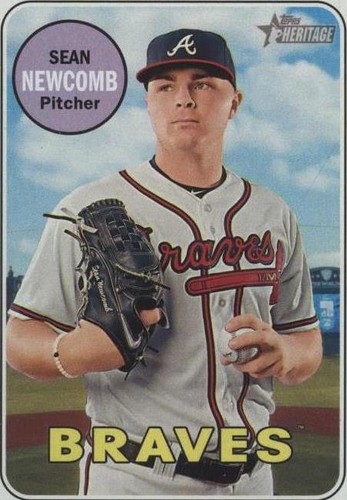 2018 Topps Heritage - Sean Newcomb #225