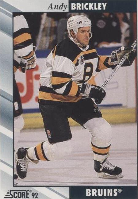 1992-93 Score - Andy Brickley #296