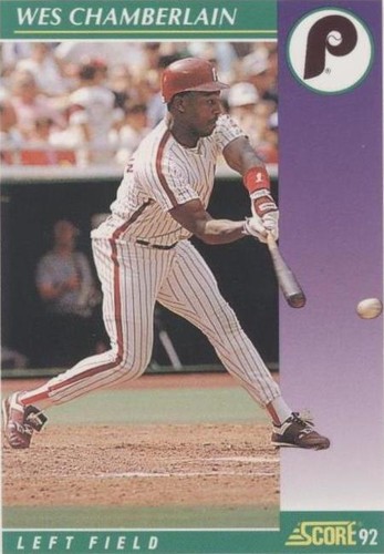 1992 Score - Wes Chamberlain #384