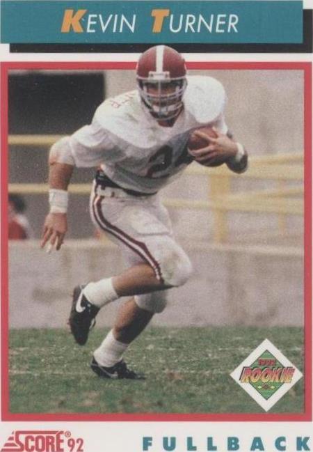 1992 Score Kevin Turner #495