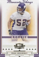 2006 Donruss Threads Chad Greenway #195