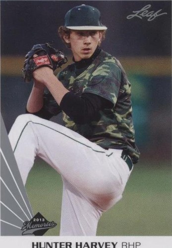 2013 Leaf Memories - Hunter Harvey #B-HH1