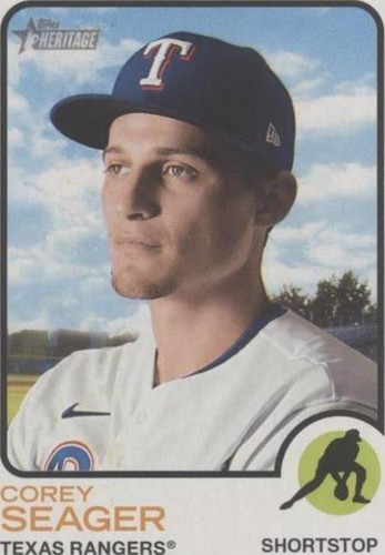 2022 Topps Heritage High Number - Corey Seager #609