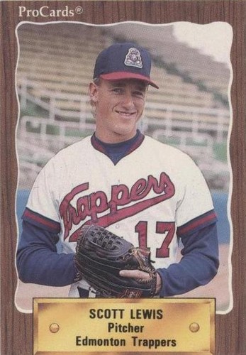 1990 ProCards Minor League - Scott Lewis #516
