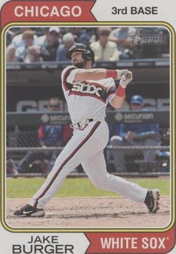 2023 Topps Heritage - Jake Burger #139