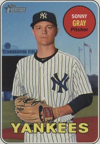 2018 Topps Heritage - Sonny Gray #177
