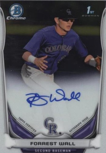 2014 Bowman Draft - Forrest Wall #BCA-FW