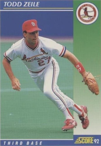 1992 Score - Todd Zeile #52