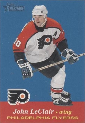 2001-02 Topps Heritage - John LeClair #10