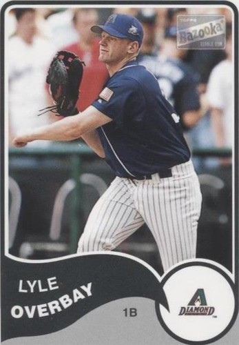 2003 Topps Bazooka - Lyle Overbay #49