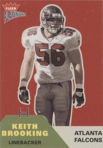 2002 Fleer Platinum Keith Brooking #82