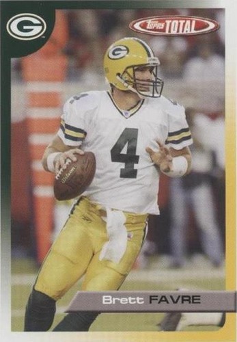 2005 Topps Total Brett Favre #208