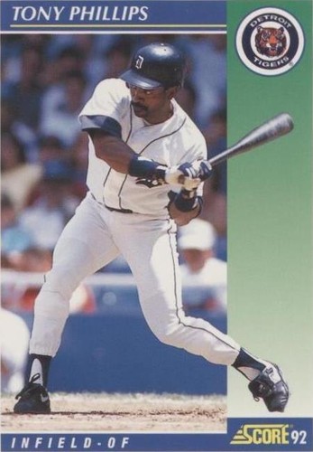 1992 Score - Tony Phillips #453
