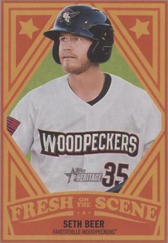 2019 Topps Heritage Minor League Edition - Seth Beer #FOS-7