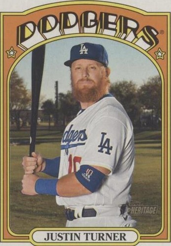 2021 Topps Heritage - Justin Turner #156